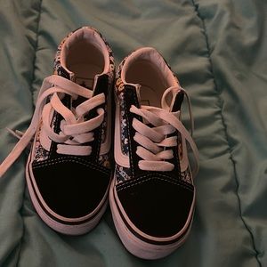 Girls like new vans -worn once